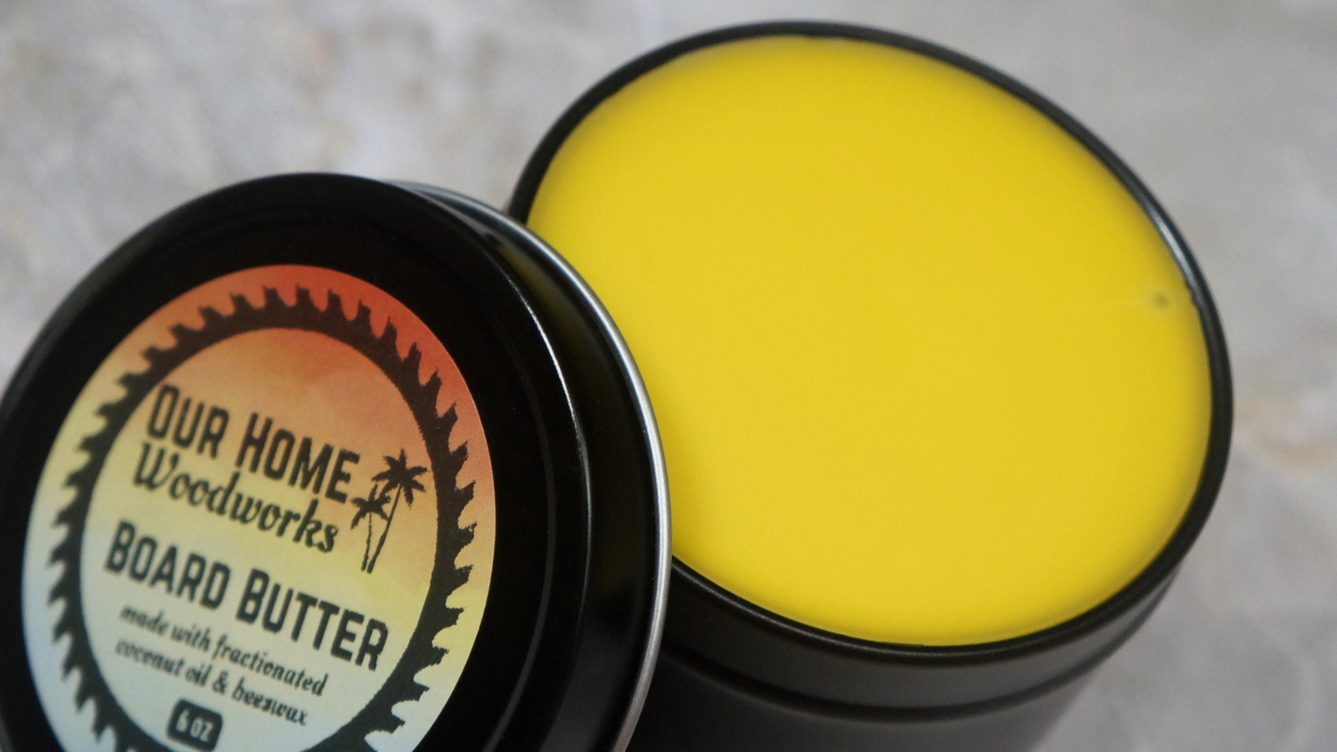 6 oz Board Butter – All-Natural Wood Conditioner with Beeswax & Coconut Oil