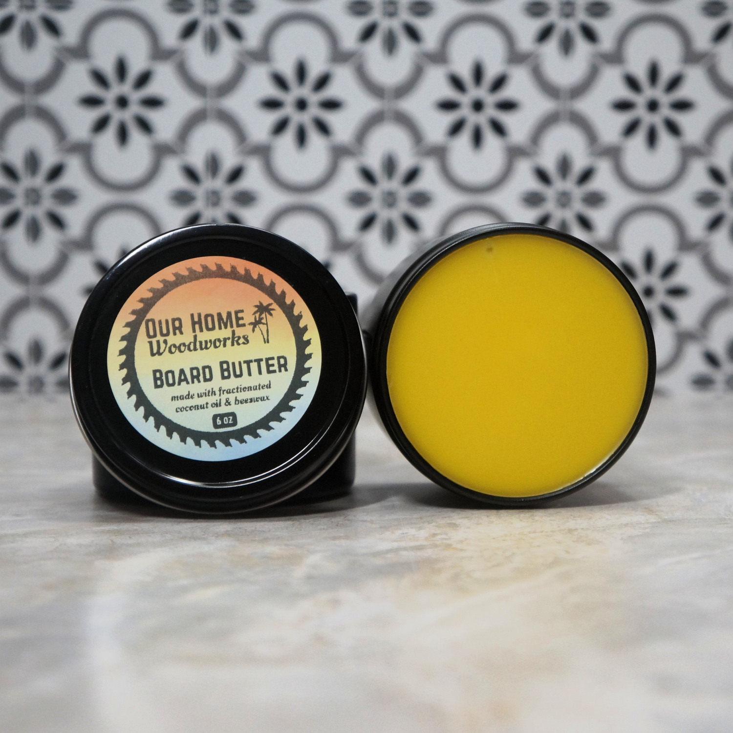 6 oz Board Butter – All-Natural Wood Conditioner with Beeswax & Coconut Oil